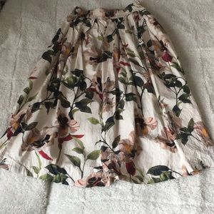 Zara full A line skirt